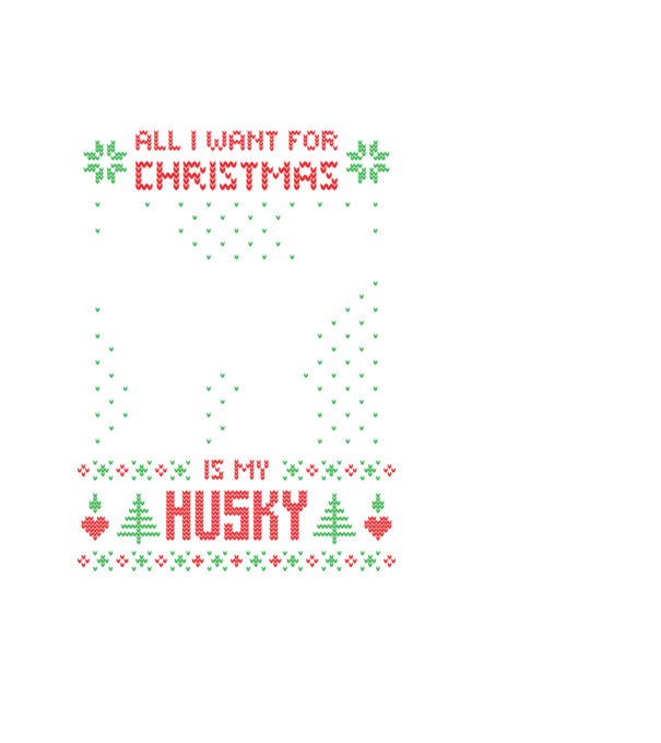 Husky model negru pe tricou