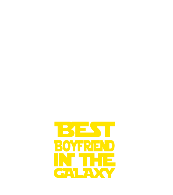 best boyfriend in the galaxy model negru pe tricou
