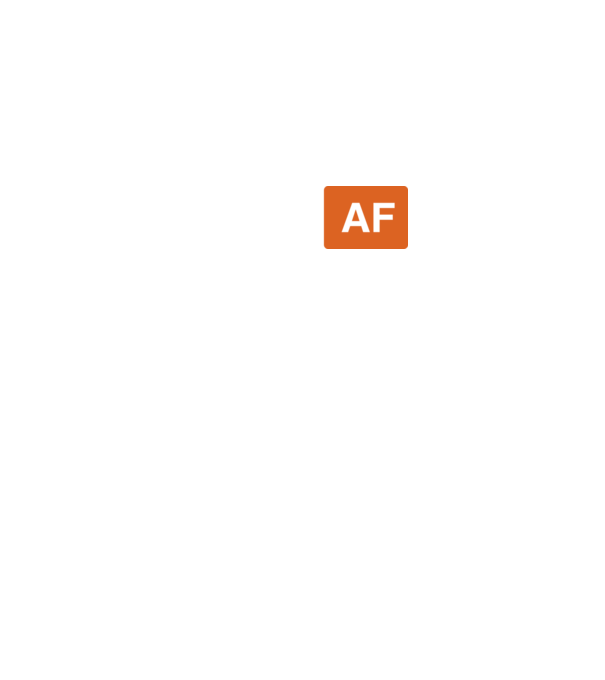 Single AF model negru pe tricou