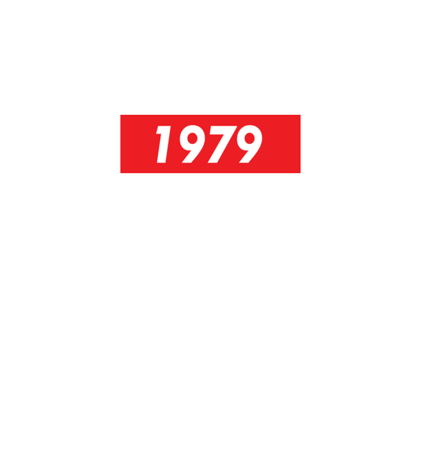 Supreme Birthday 1979 model negru pe tricou
