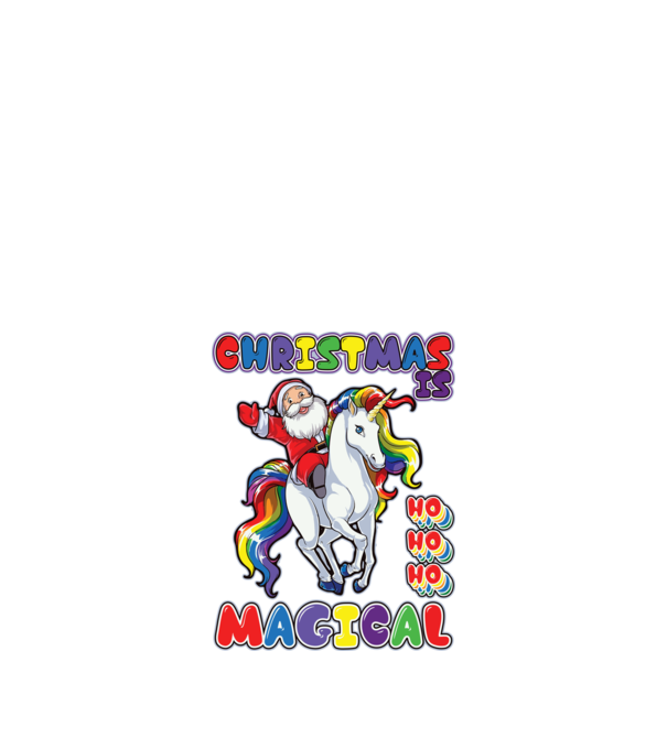 CHRISTMAS IS MAGICAL model negru pe tricou