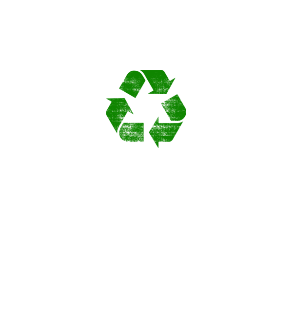 RECYCLE model negru pe tricou