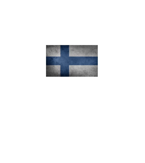 FINLAND model negru pe tricou