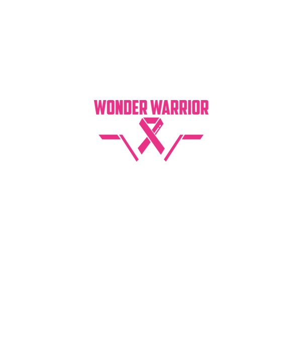 WONDER WARRIOR model negru pe tricou