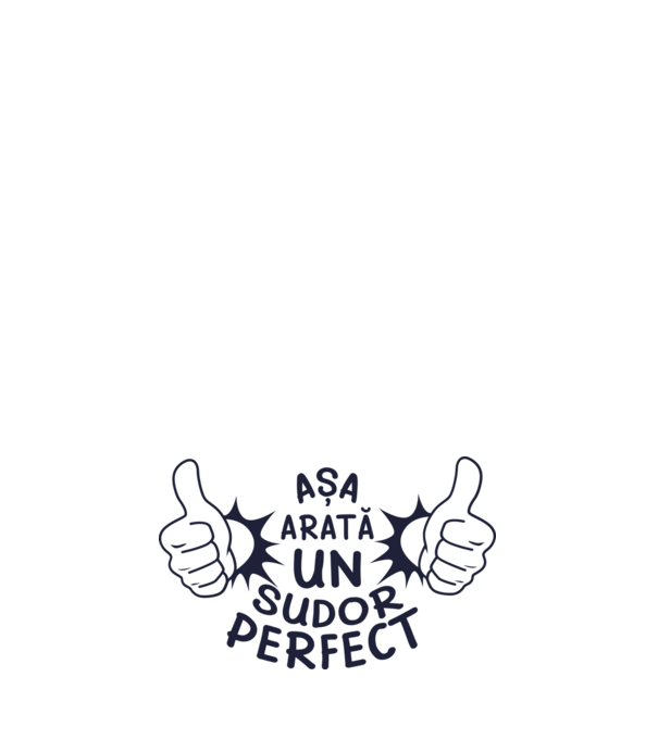 Așa arată un SUDOR perfect model roz deschis pe tricou