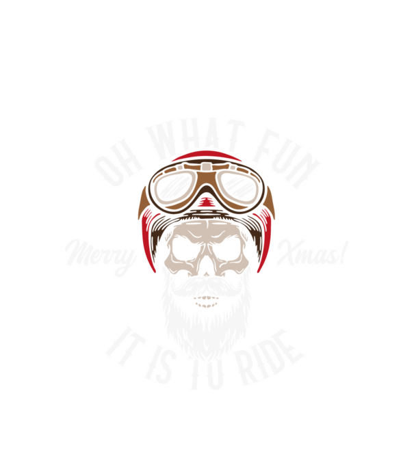 Biker Skull model alb pe tricou