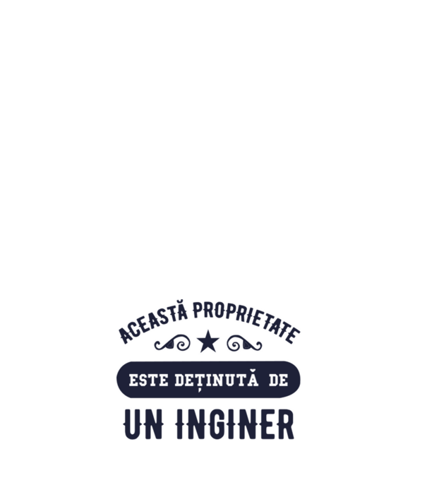 Această proprietate este deținută de un inginer model negru pe tricou