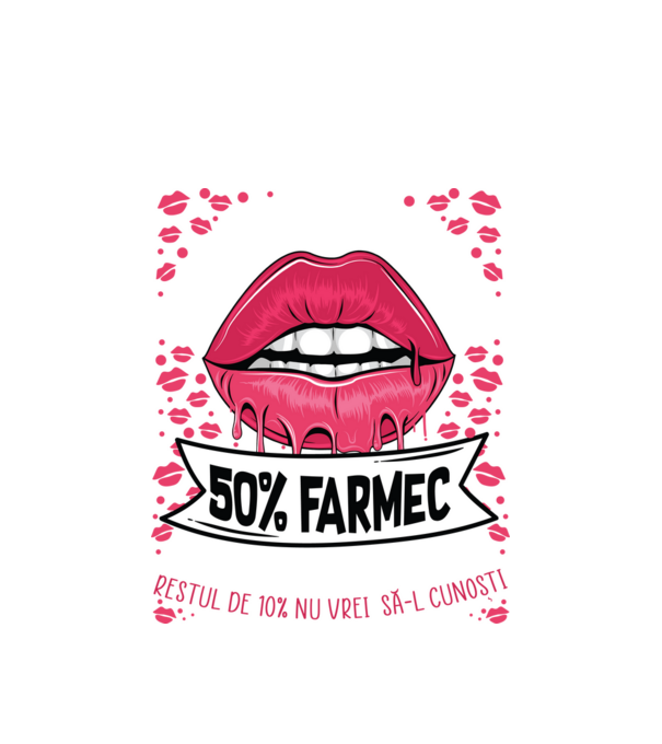 Sunt născută în iunie - 50% farmec - 40% nebunii și umor - Restul de 10% nu vrei să-l cunoști model alb pe tricou