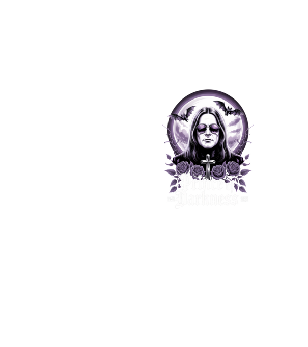 Prince of Darkness model galben neon pe tricou