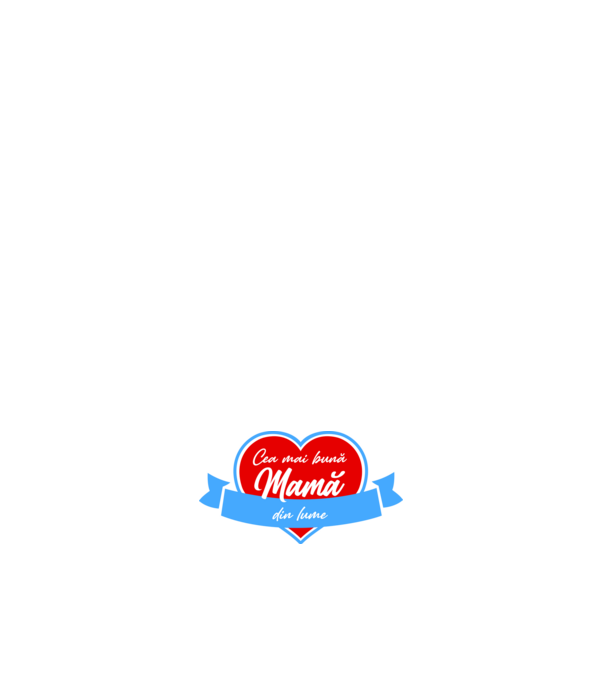 Cea mai bună mamă din lume model alb pe tricou