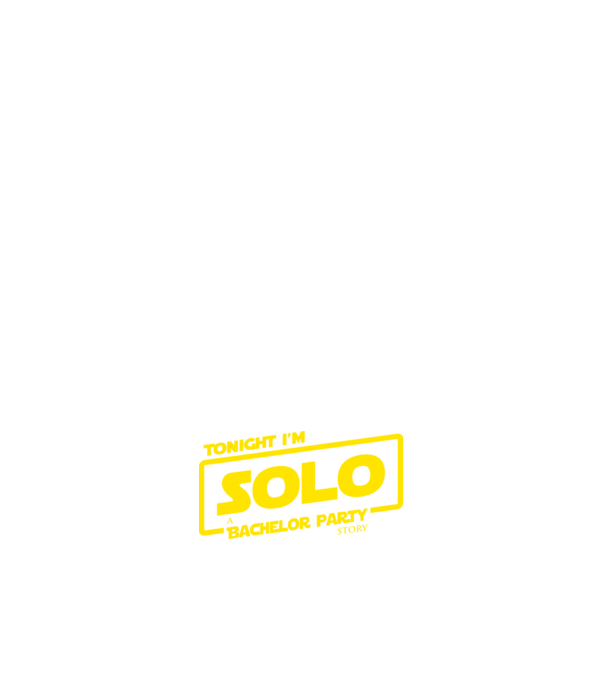 'Tonight I''m Solo' model alb pe tricou