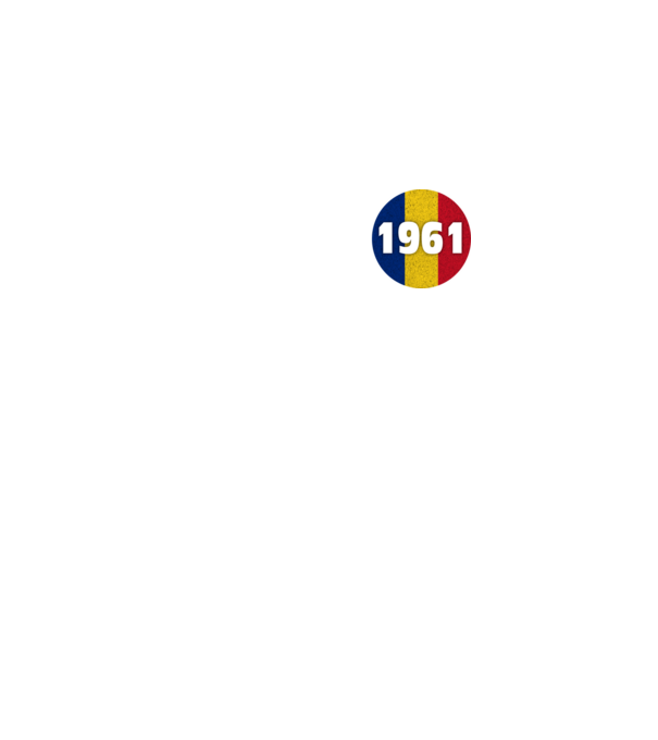 made in 1961 retro vintage model negru pe tricou