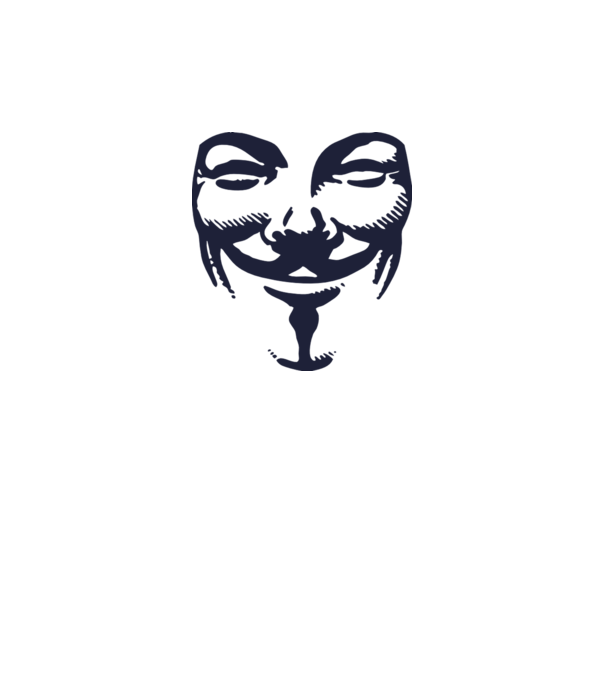 vendetta mask model galben neon pe tricou