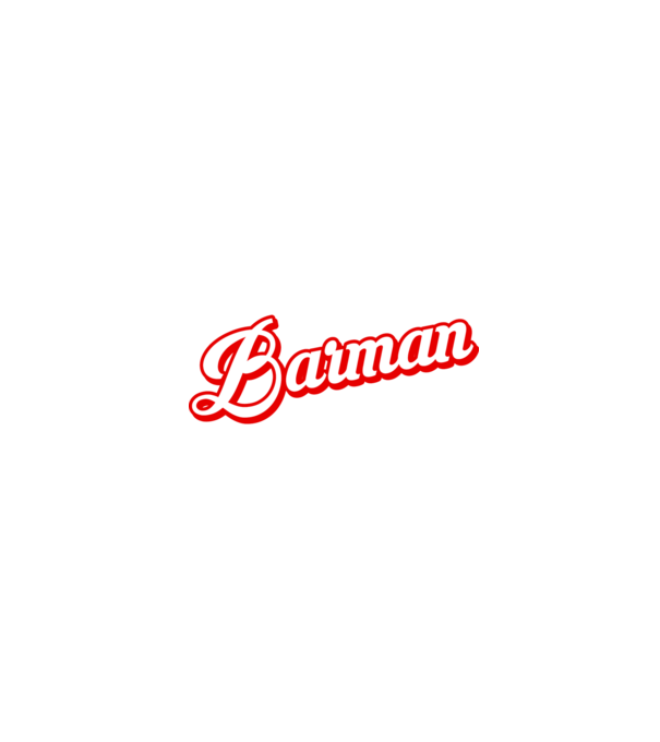 Cel mai bun BARMAN din lume model negru pe tricou