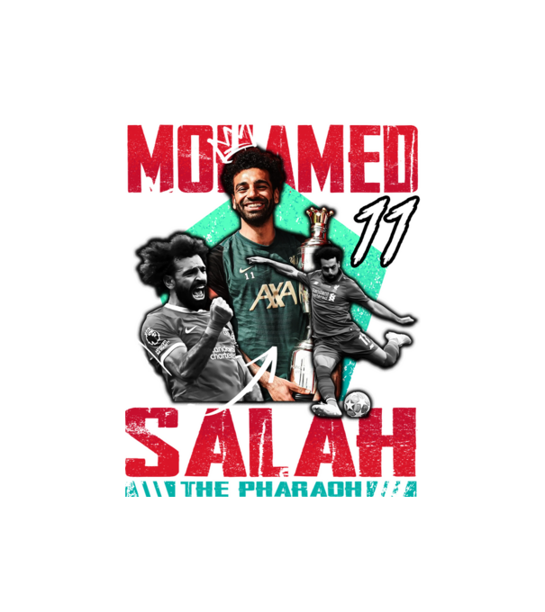 Salah tribute model negru pe tricou