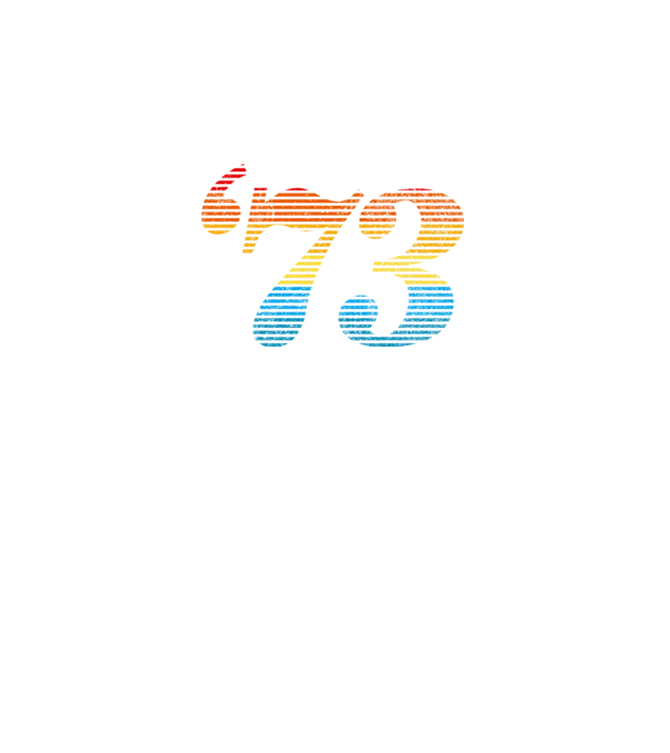 Retro Birthday 1973 model negru pe tricou