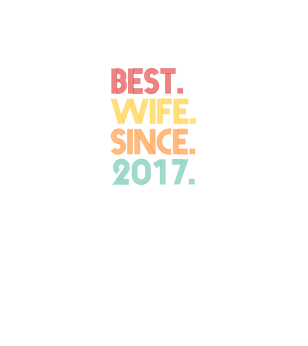 best wife since 2017 retro model gri pe tricou