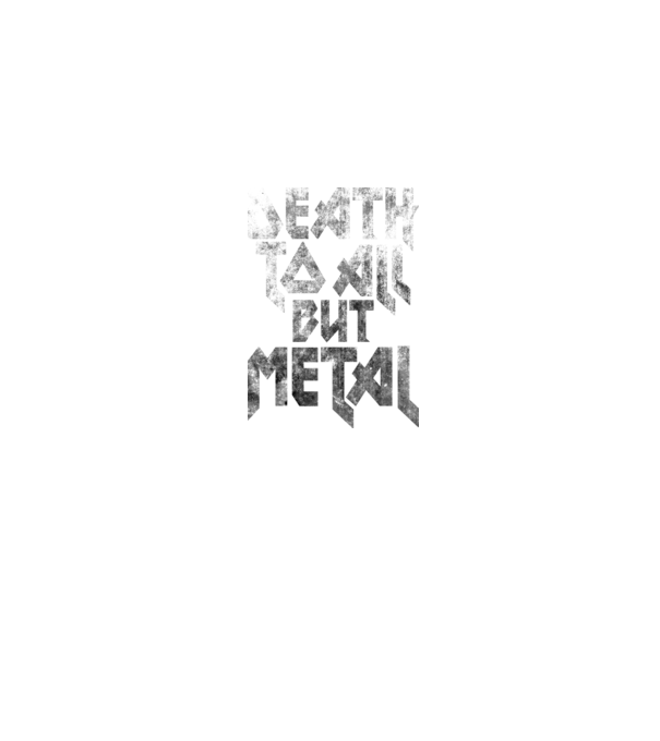 Death but metal model albastru jeanși pe tricou