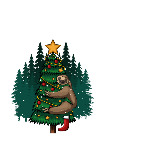 Christmas model alb pe tricou