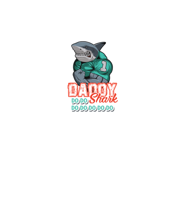 Daddy Shark do do do do model gri pe tricou