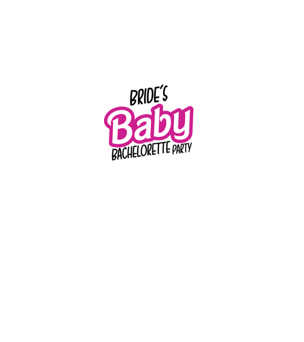 Bride Barbies baby model alb pe tricou