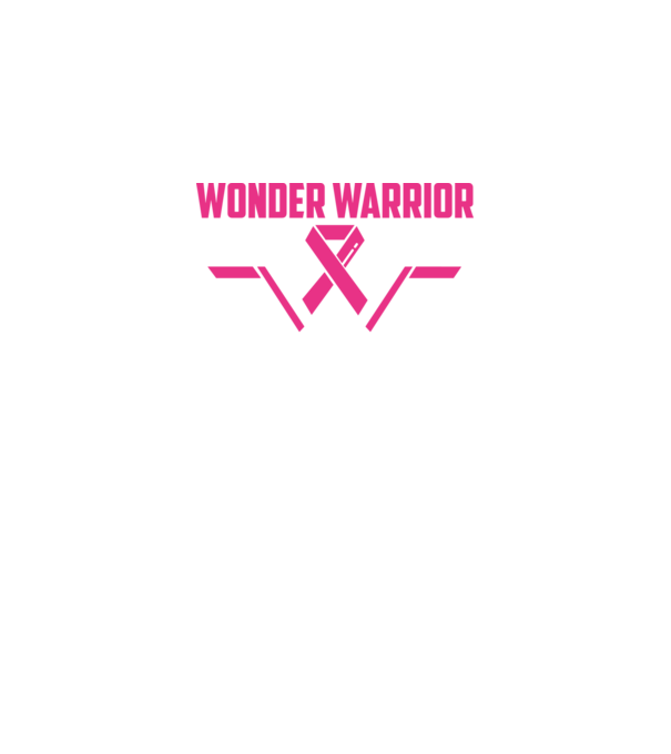 WONDER WARRIOR model negru pe tricou