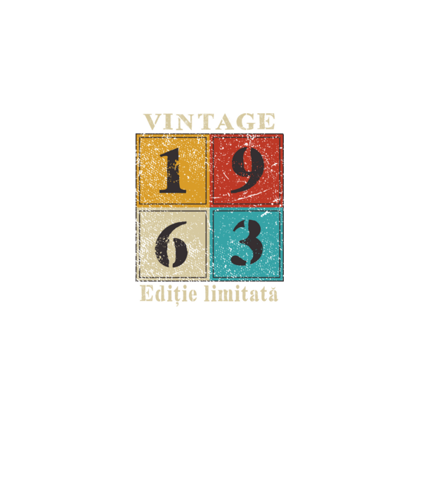1963 - Ediție limitată model negru pe tricou