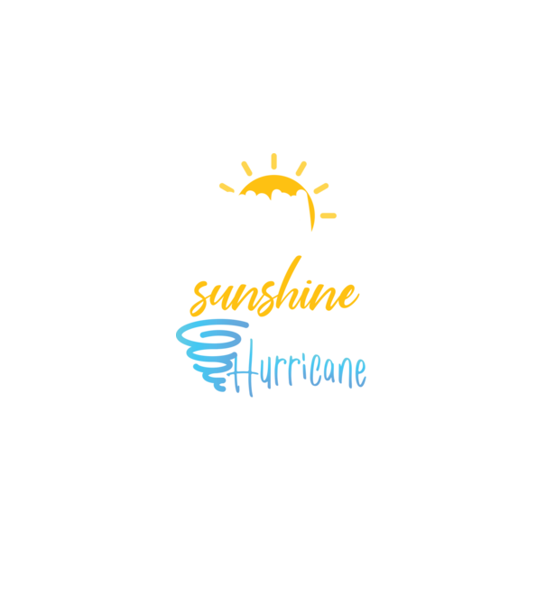 January Girls are Sunshine mixed with a little Hurricane model negru pe tricou