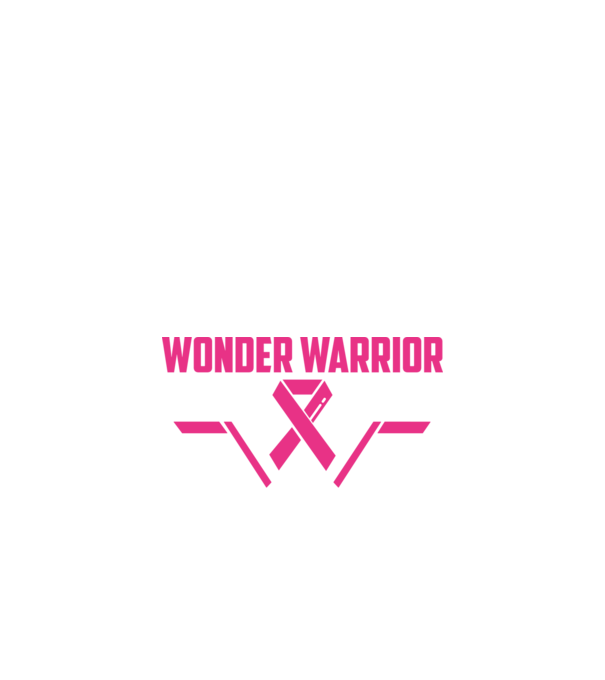 WONDER WARRIOR model negru pe tricou