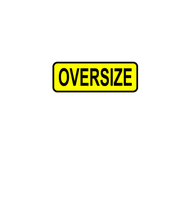 Oversize model gri pe tricou