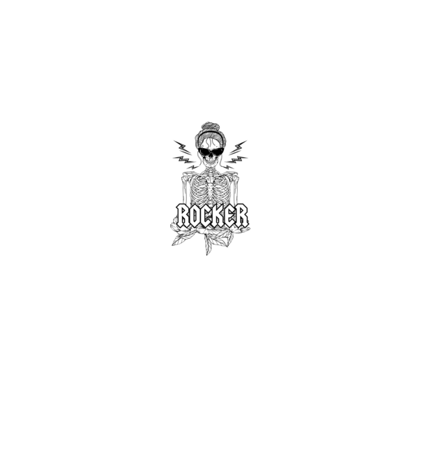 femeie - mutter - rocker model negru pe tricou