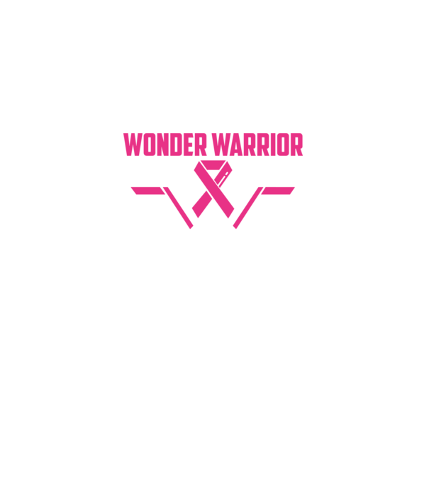 WONDER WARRIOR model negru pe tricou