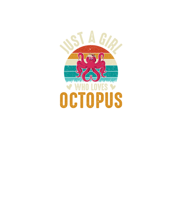 Octopus model negru pe tricou