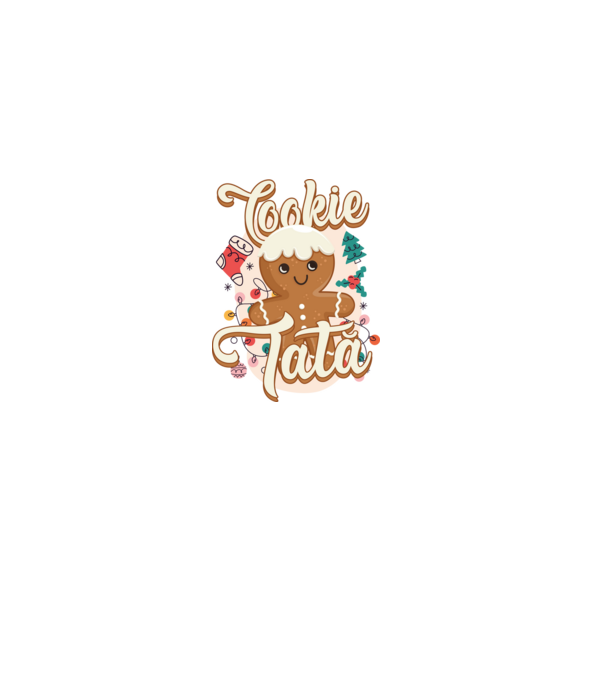 Cookie tată model alb pe tricou