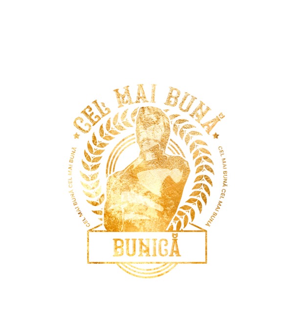 Cea mai bună bunică model alb pe tricou