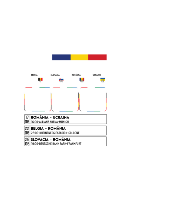 Fotbal Calendar Euro 2024 model alb pe tricou