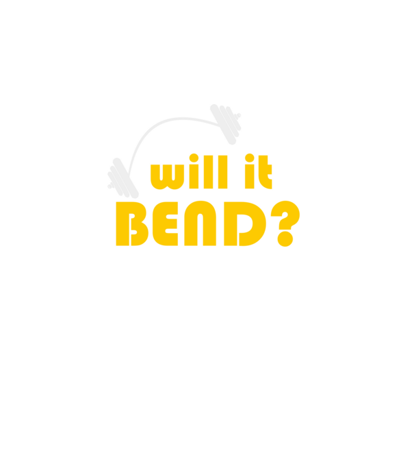 Will it bend model turcoaz pe tricou