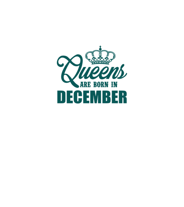Queens are born in - December model galben neon pe tricou
