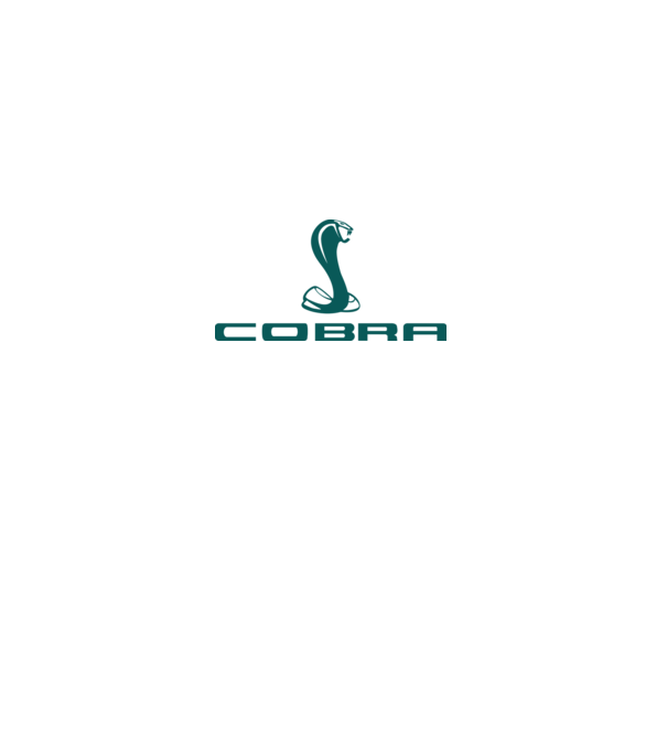 Cobra model alb pe tricou
