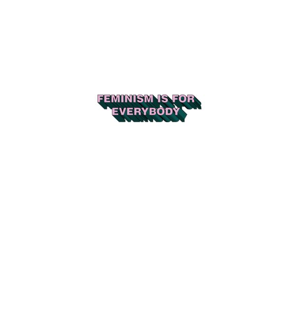 Feminismul este pentru toată lumea model negru pe tricou