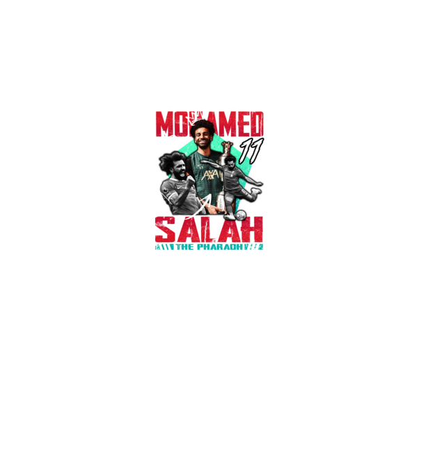 Salah tribute model negru pe tricou