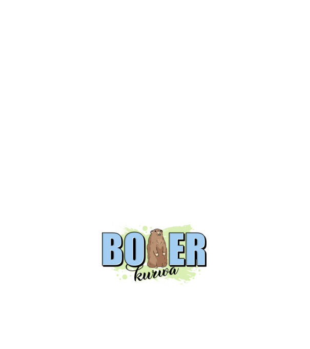 Bober Kurwa model roz deschis pe tricou