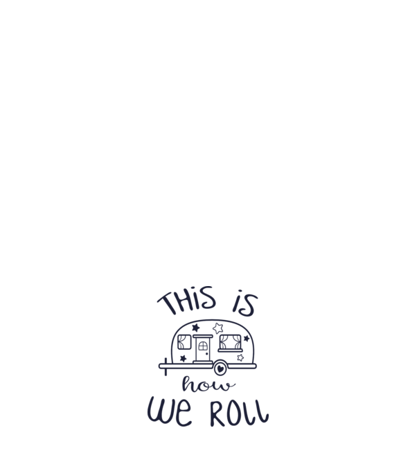 This is how we roll model roz deschis pe tricou