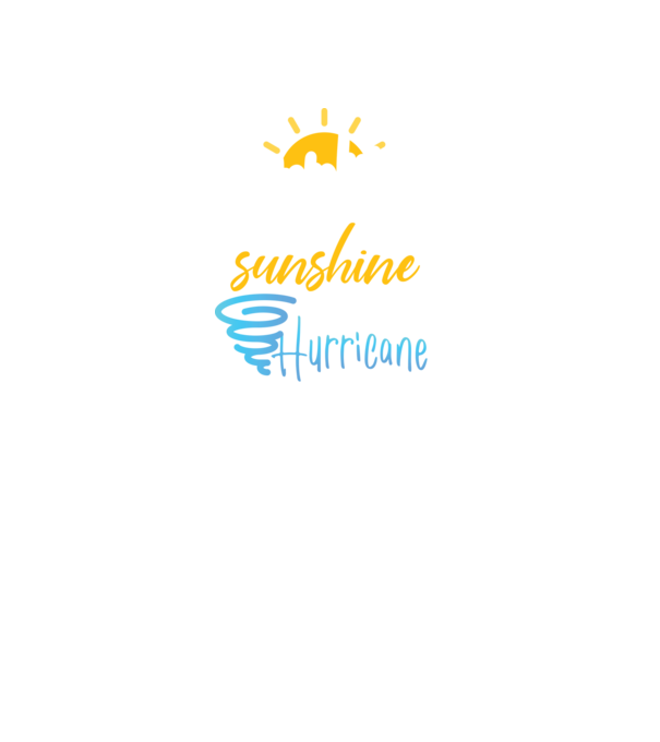 September Girls are Sunshine mixed with a little Hurricane model negru pe tricou