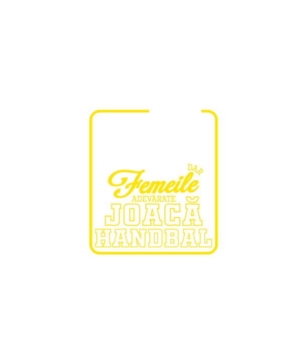 fetițele se joacă cu păpușile, dar femeile adevărate joacă handbal model negru pe tricou