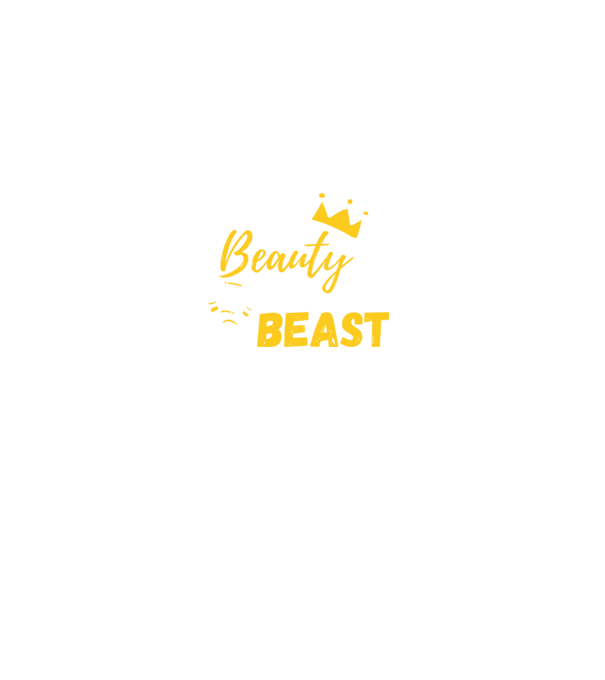 Wake Up Beauty Time To Beast model gri pe tricou