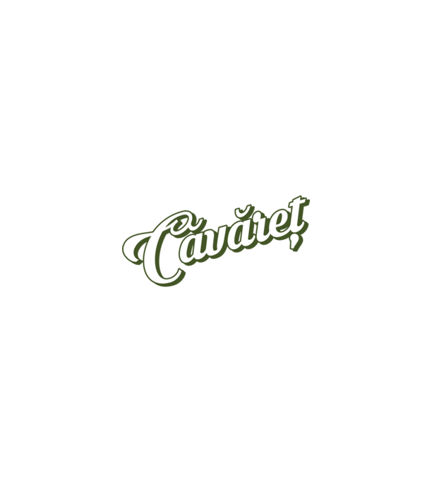 Cel mai bun Căvăret din lume model alb pe tricou