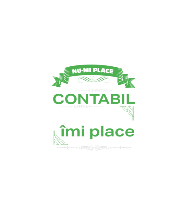 nu-mi place întotdeauna să fiu un contabil, stai, ba da, îmi place D4555802 model negru pe tricou