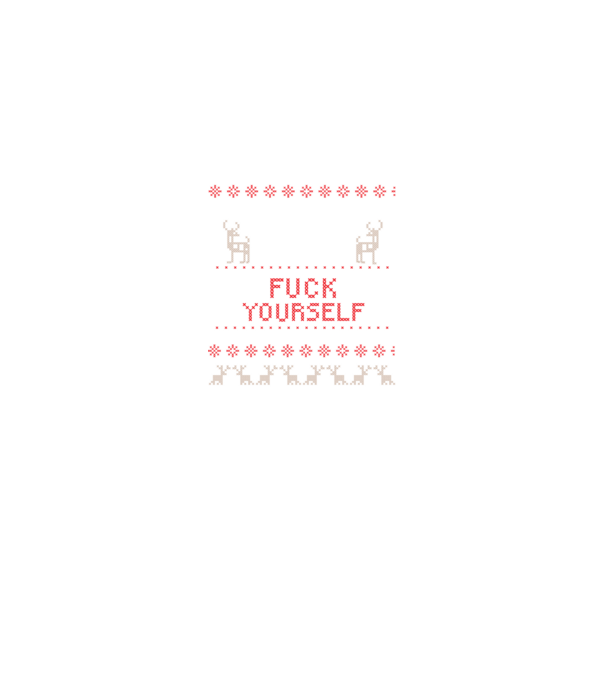 Merry go fuck yourself model negru pe tricou