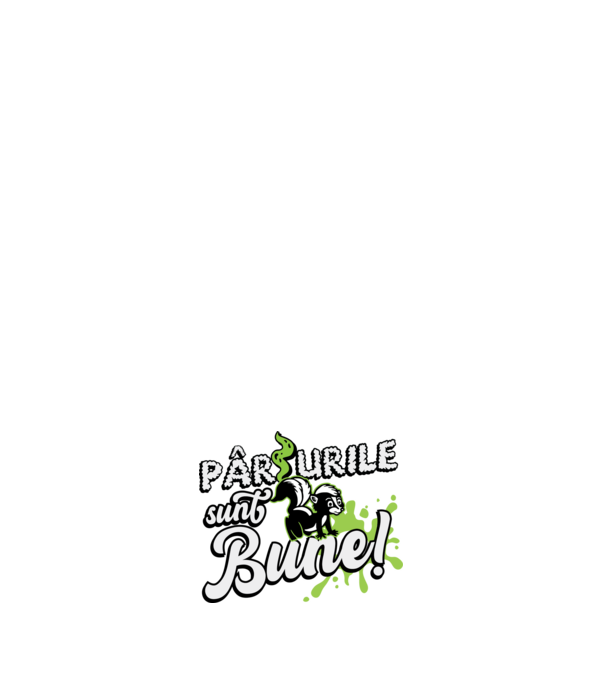 Pârțurile sunt bune model albastru închis pe tricou